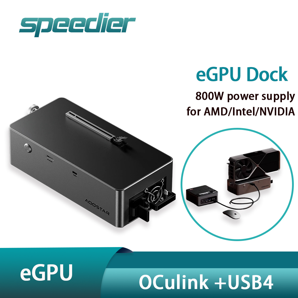 Oculink Egpu Mini Pc - OCuLink USB4 eGPU Dock 800W PSU