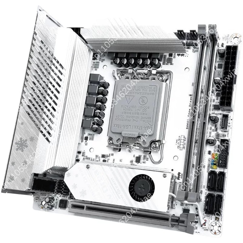 Lga1700 Itx Motherboard Ddr5 - Wit Itx Moederbord B760 Lga1700 Ondersteuning