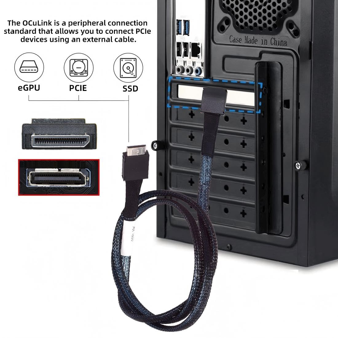 JavicTech Oculink-kabel PCIe 4 - Oculink Egpu Mini Pc recensie en prijs